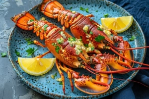 delicious lobster gourmet seafood